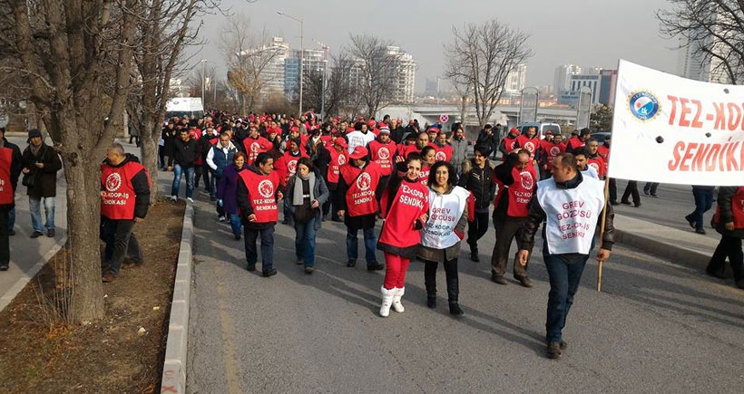 ODTÜ grevi dayanışmayla güçleniyor