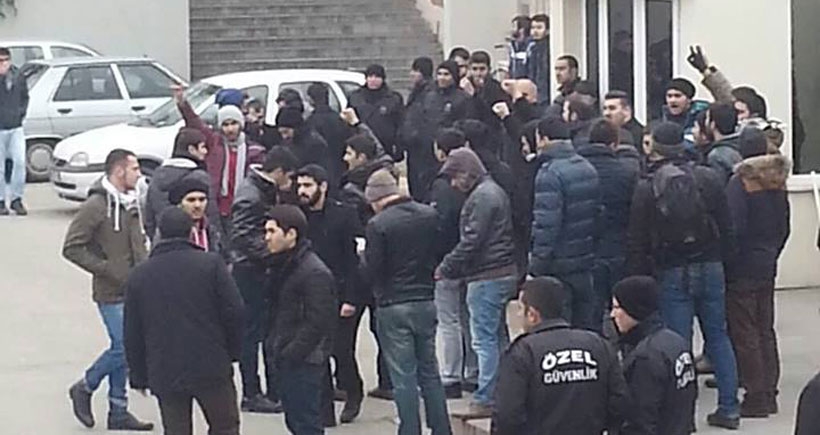 Hacettepe'de ülkücüler bu kez polis korumasında saldırdı