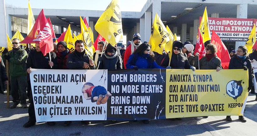 Türkiyeli Ve Yunanistanlı emekçiler: Sınırlar açılsın güvenli geçiş sağlansın