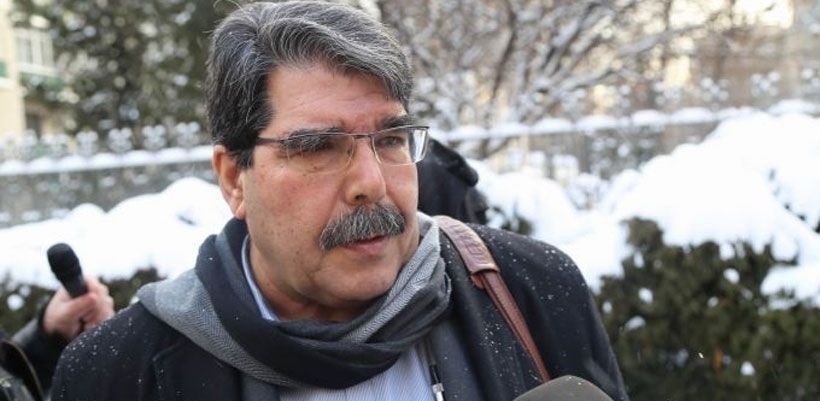 PYD Eş Başkanı Salih Müslim Cenevre'ye gitti