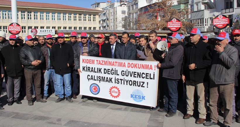 ‘Hak gasplarına sessiz kalmayacağız’