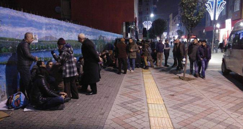 Bağcılar'da barış nöbetine polis saldırısı