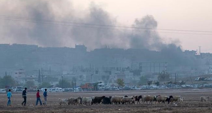 Kobanê direnişi 42. gününde