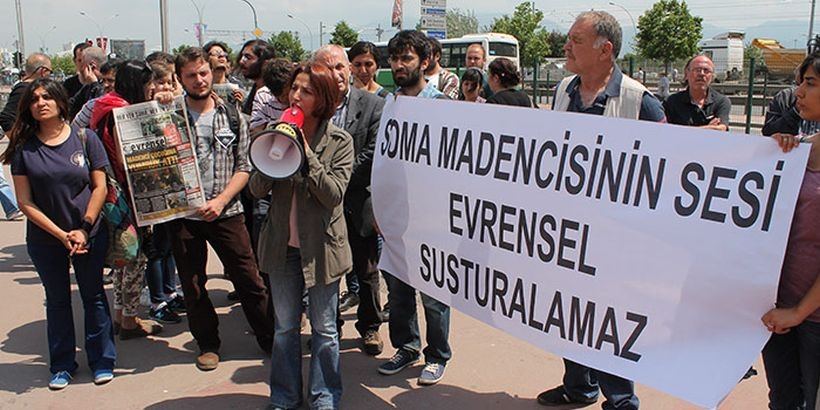 Soma katliamı sonrası Evrensel dağıtıcılarına saldıranlara 11 ay 20 gün hapis cezası