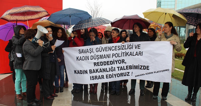 KESK’li Kadınlar, ‘Savaşı, güvencesizliği reddediyoruz’ dedi