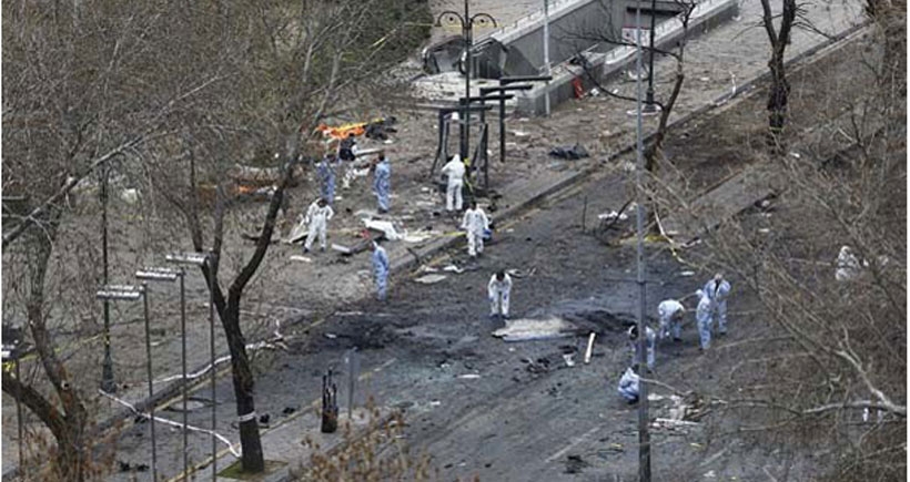 Ankara canlı bomba saldırısıyla ilgili 5 kişi tutuklandı