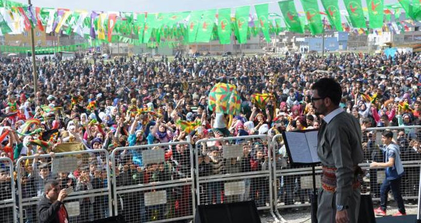 Siirt'te coşkulu Newroz kutlaması