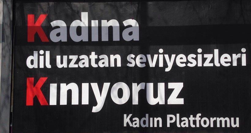 Ankara Kadın Platformu: Bu afişler bize ait değil