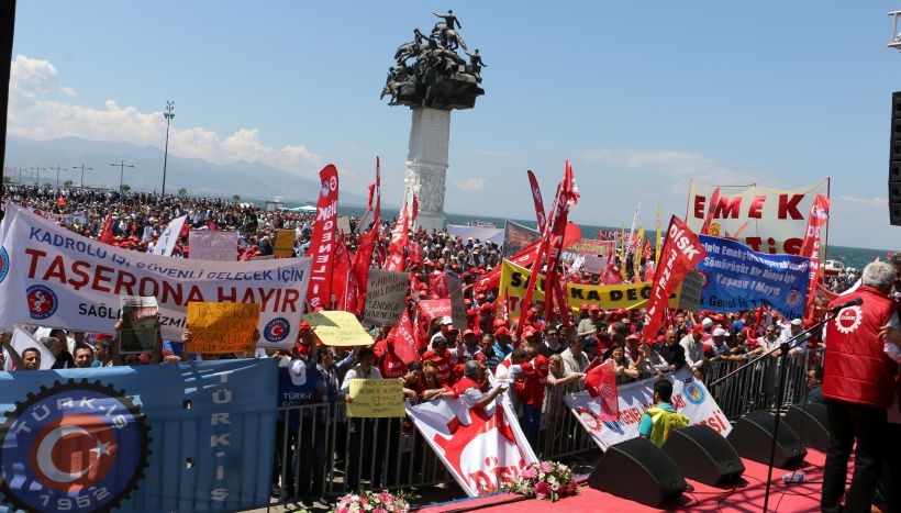 İzmir'de Türk-İş şubelerinden örnek tutum: Merkeze uymadılar, 1 Mayıs ortak kutlanacak