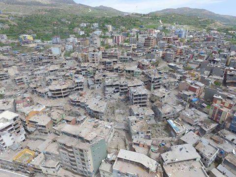 Şırnak’ta yıkımın fotoğrafı