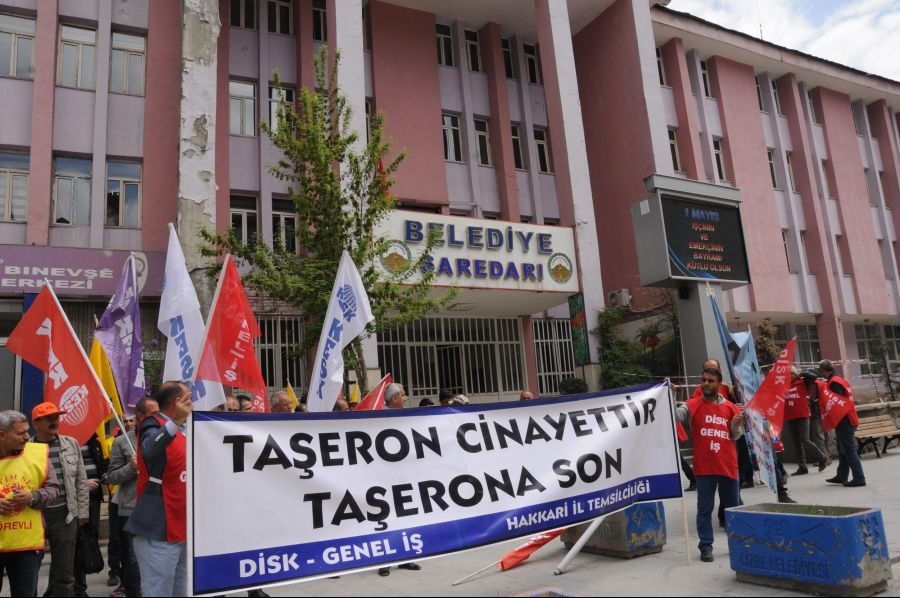 Hakkari’de kölelik düzenine karşı 1 Mayıs