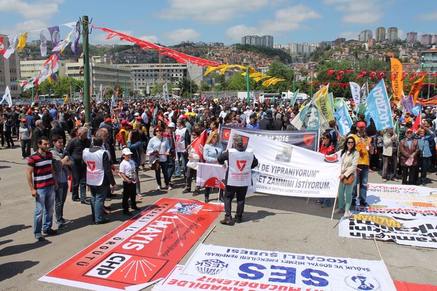 Kocaeli’de İşçi ve emekçiler talepleriyle alanlardaydı