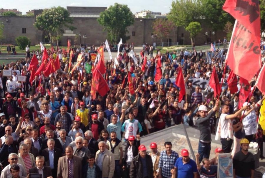 Kayseri 1 Mayısı  gölgede bırakılamaz!