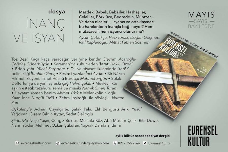 Evrensel Kültür 'İnanç ve isyan'ı sorguluyor