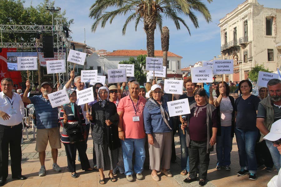 Rüzgar Enerji talanına Çeşme’de RESt çekildi