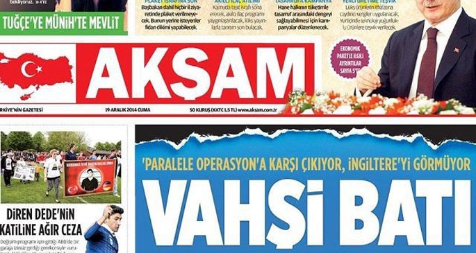 Dünya medyası Akşam’ın hedefinde