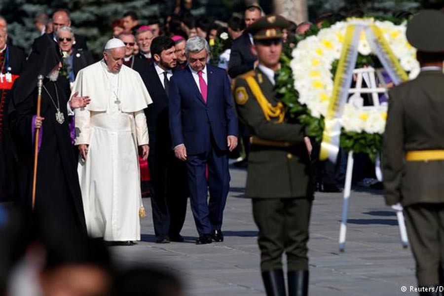 Dışişleri'nden Papa'ya tepki