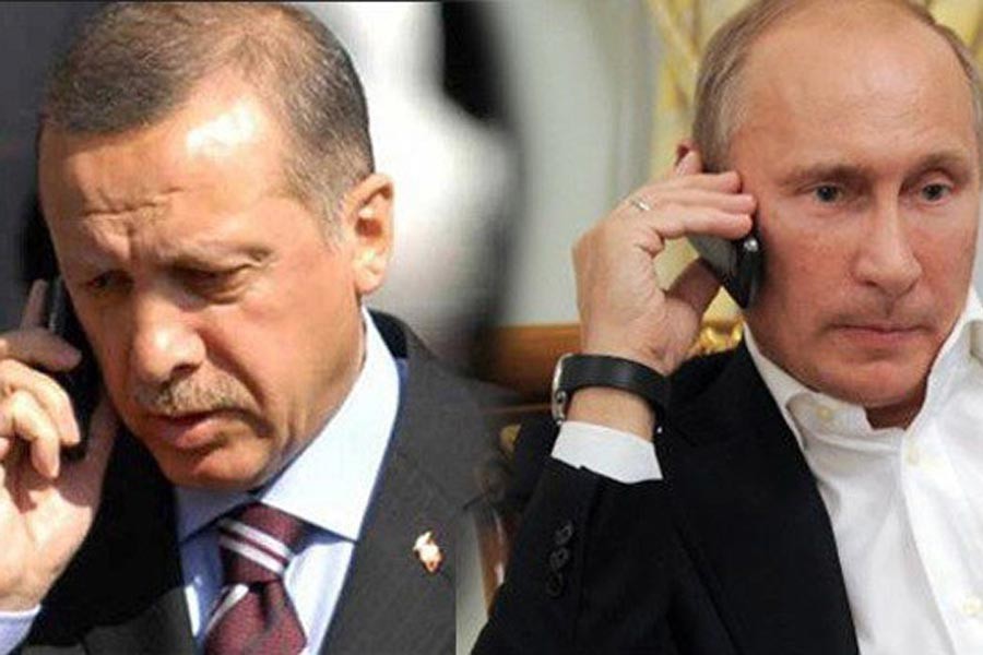 Putin ile Erdoğan telefon görüşmesi yaptı