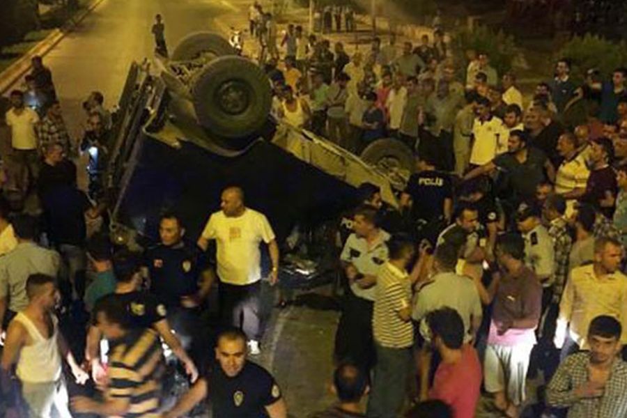 Adıyaman'da kaza: 1 polis yaşamını yitirdi