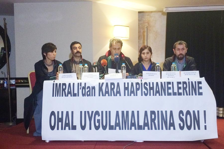 Hukuk örgütlerinden Öcalan’a yönelik tecrit kalksın çağrısı