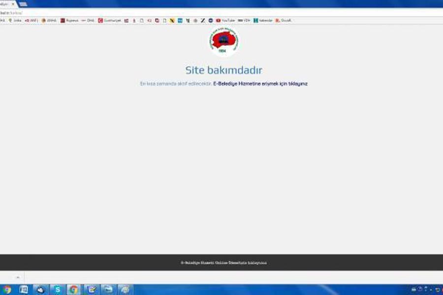 Kayyımlar internet sitelerini kapattı