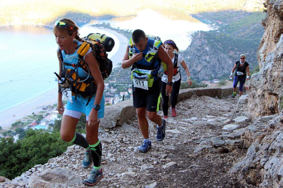 Likya Yolu Ultra Maratonu Fethiye'den başladı