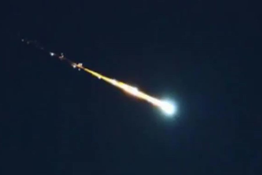 Son yılların en büyük meteoru Avustralya'ya düştü
