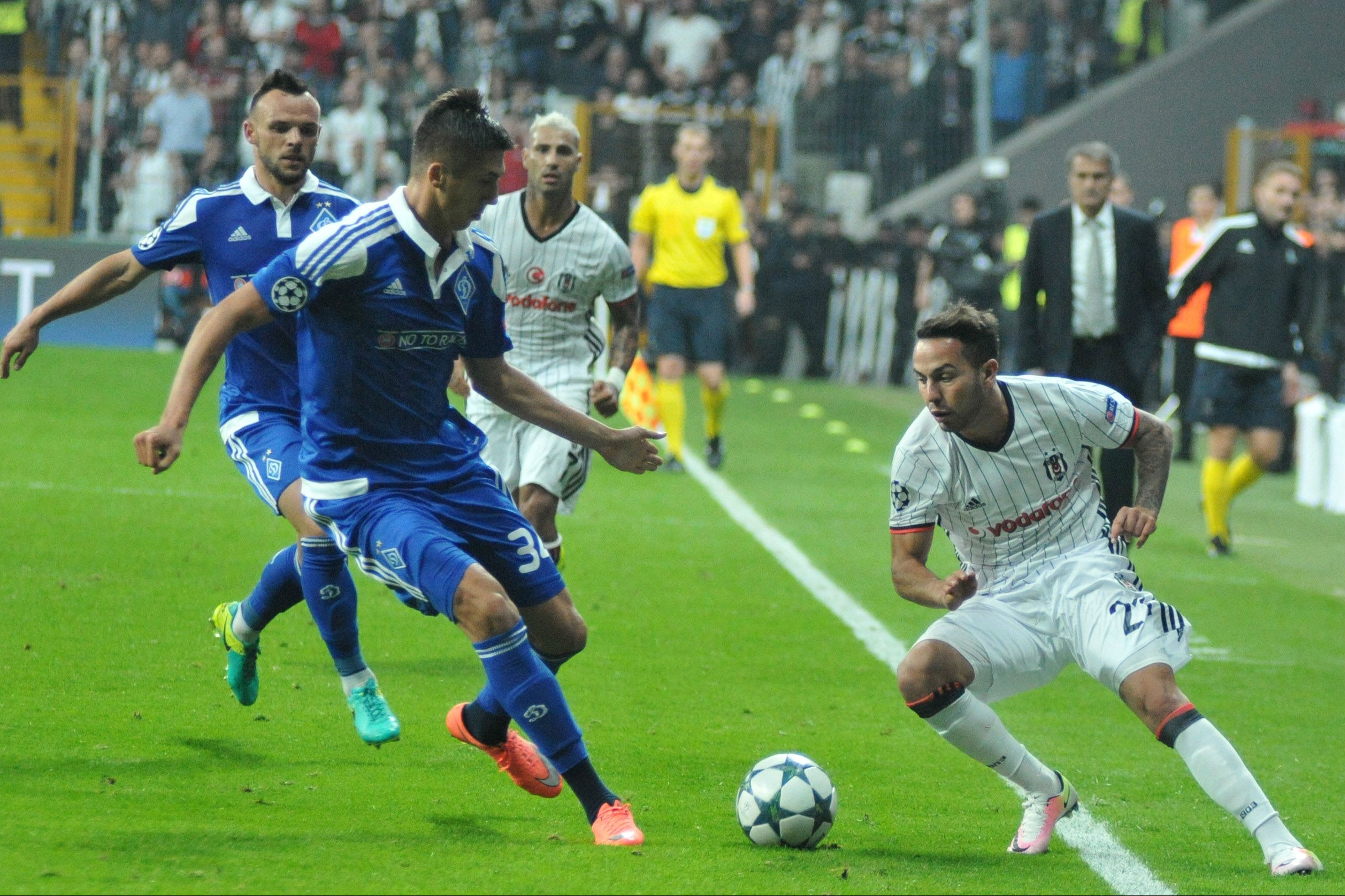 Şampiyonlar Ligi ikinci maçında Beşiktaş 1 - Dinamo Kiev 1