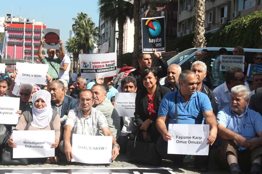 İzmir emek ve demokrasi güçleri: Sesimize sahip çıkacağız