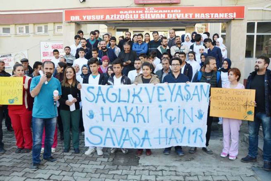 Yaşamı savunan sağlık  emekçisine hapis istemi