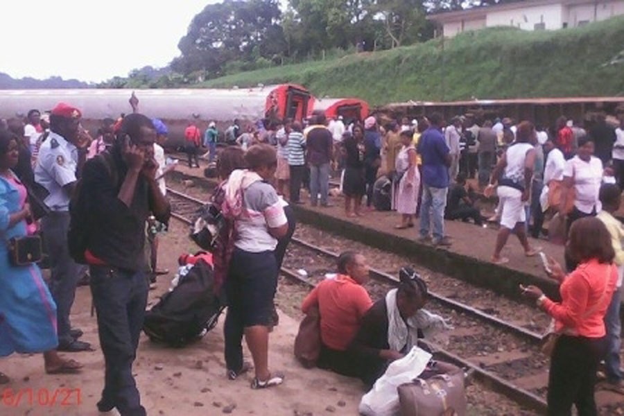 Kamerun’da tren kazası: 55 ölü