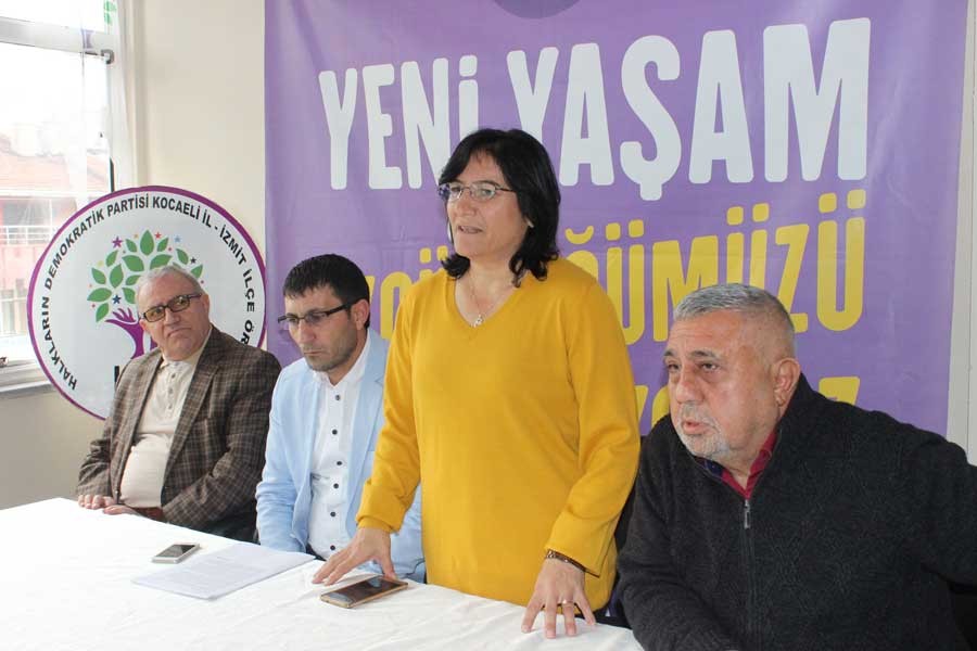 HDP’nin kapalı alandaki açıklamasına polis kuşatması