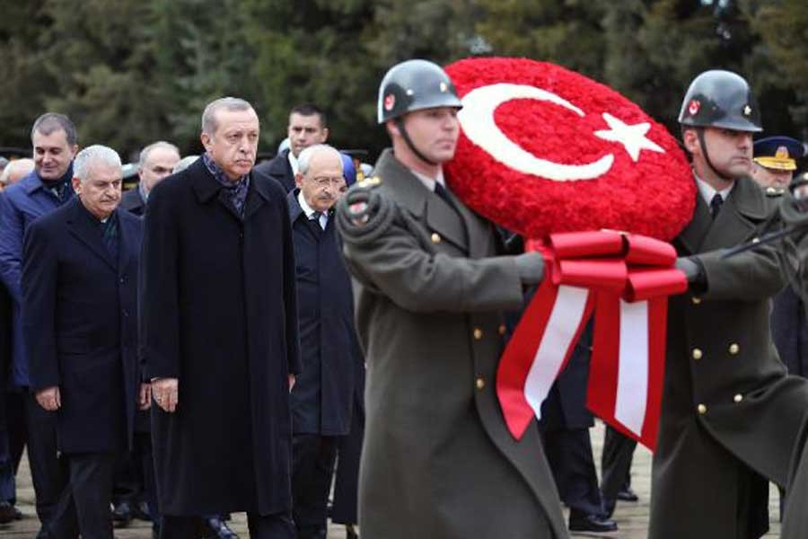 Atatürk ölümünün 78’inci yılında Anıtkabir’de anıldı