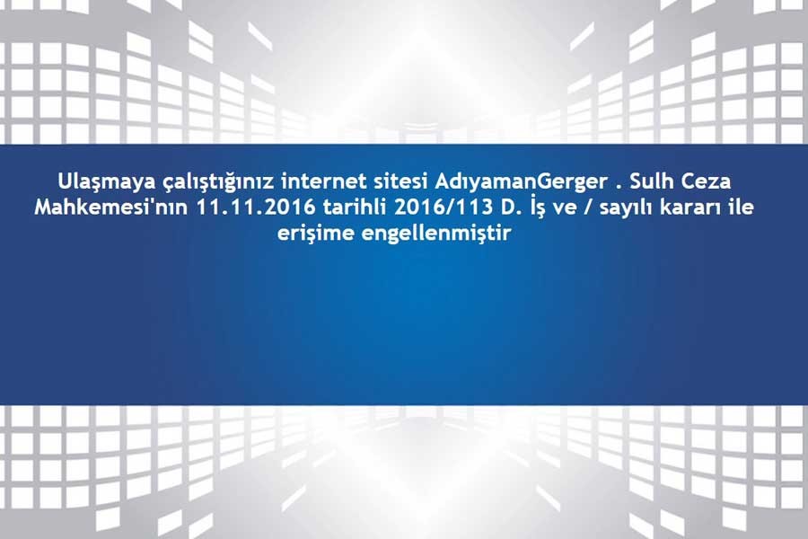 Gerger'de cinsel istismar haberini duyuran site engellendi