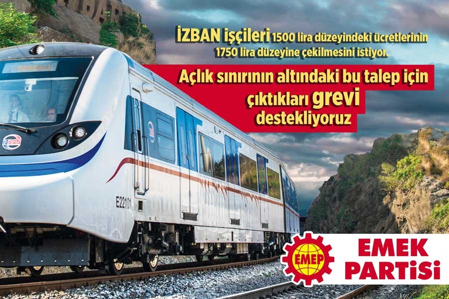 Emek Partisi: İZBAN işçileri İzmir’in direnen yüzü