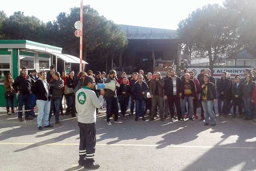 Schneider işçileri: Atılan işçiler geri alınsın