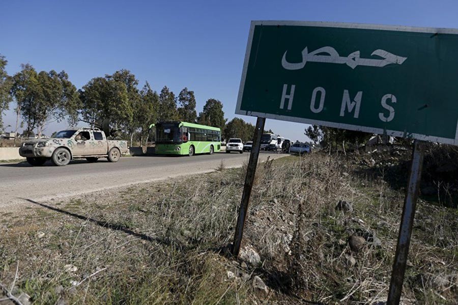 Suriye ordusu, Şam-Humus yolunda operasyona başladı