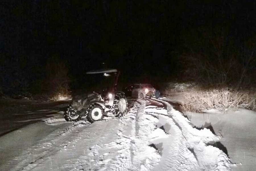 Uludağ'da 30 araç mahsur kaldı