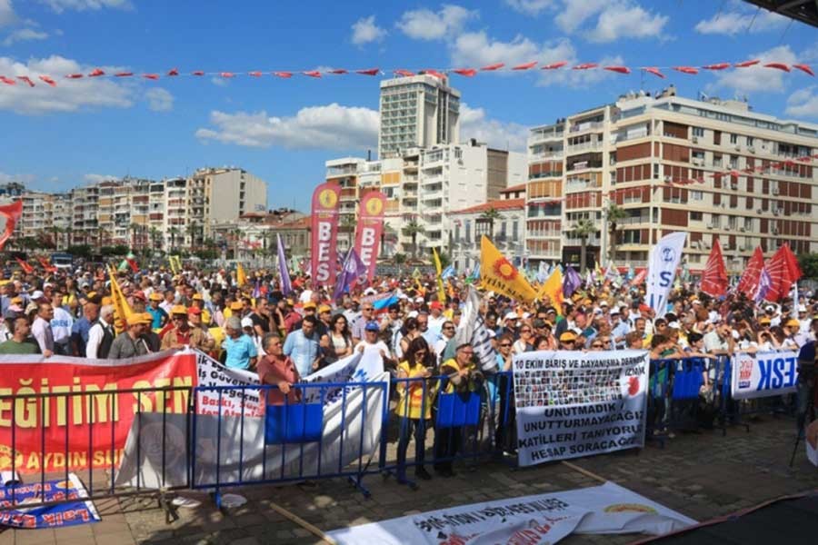 KESK, mitingleri bombalı saldırı nedeniyle iptal etti