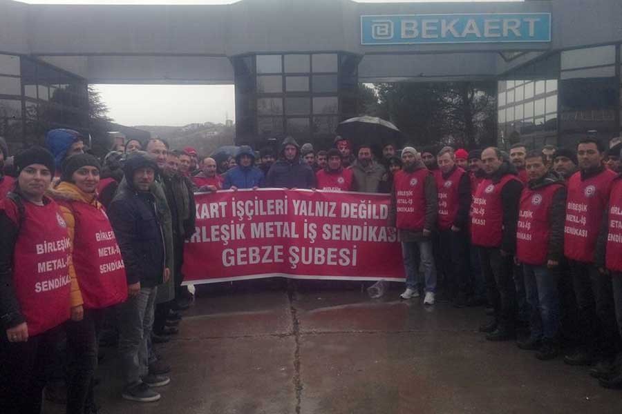 Bekaert grevine Gebze'den destek