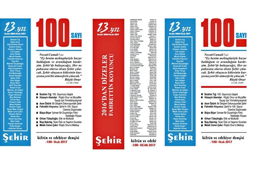 Şehir’in 100. sayısı çıktı