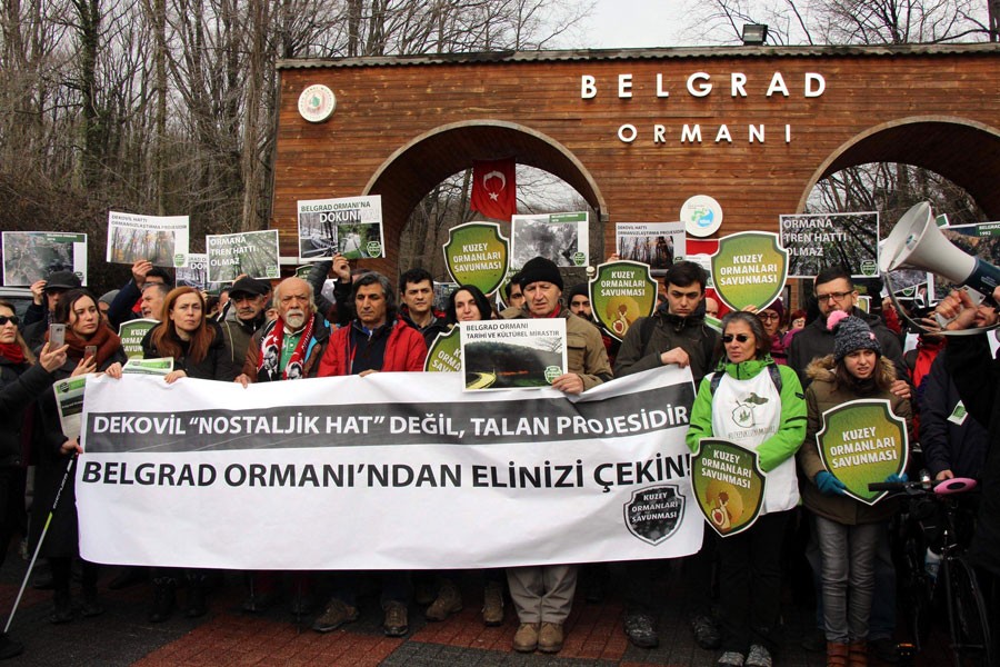 Kuzey Ormanları Savunması’ndan Belgrad Ormanı eylemi