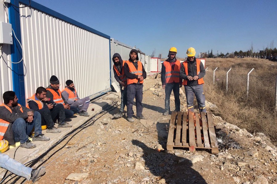 Bilkent Şehir Hastanesi inşaatında iş bırakma 