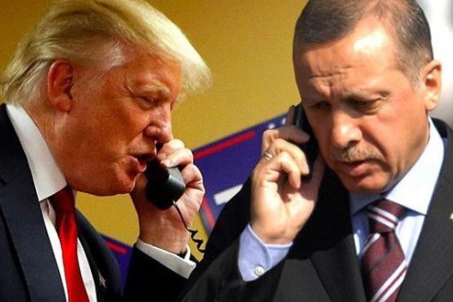 Erdoğan-Trump görüşmesinde 'yakın işbirliği' vurgusu