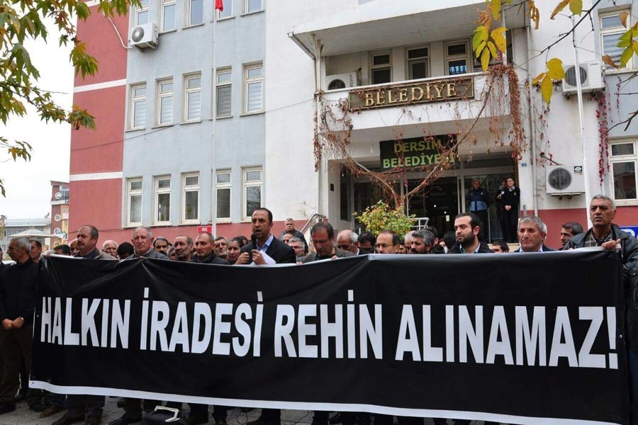 Kayyım atanan Dersim Belediyesinde 14 kişi açığa alındı