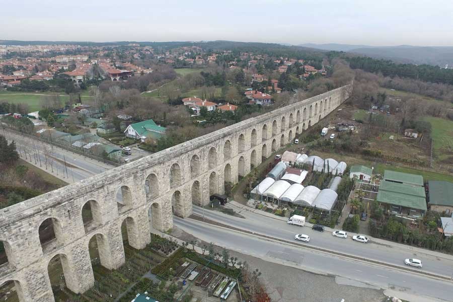 Haliç-Kemerburgaz Dekovil hattı havadan görüntülendi