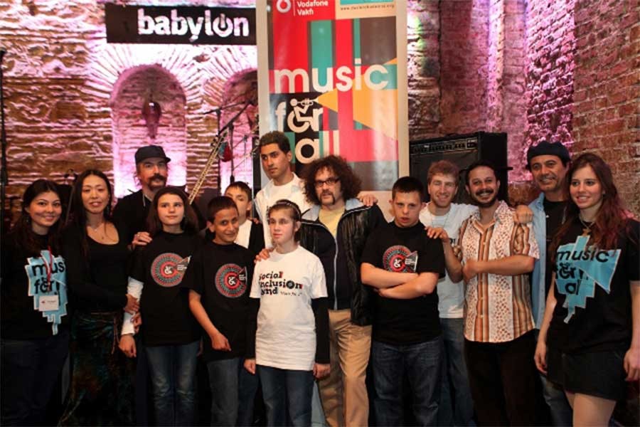 'Herkes İçin Müzik' Social Inclusion Band ile Babylon’da