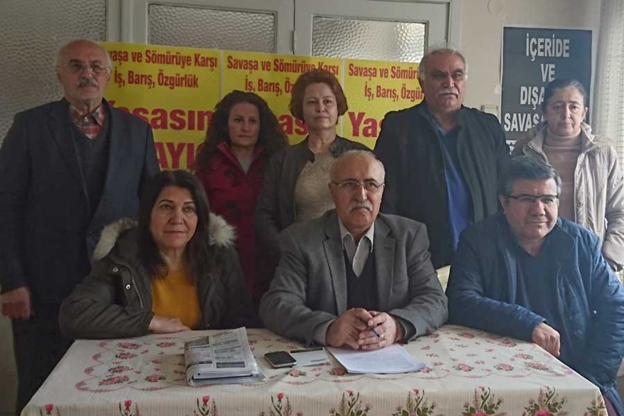 EMEP gözaltılara karşı basın açıklaması düzenledi