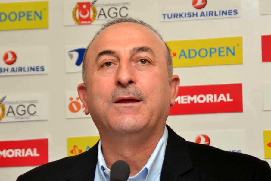 Bakan Çavuşoğlu konsolosluk rezidansında konuşacak