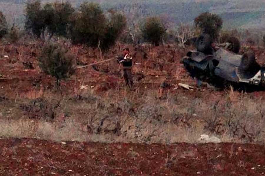 Kilis'te zırhlı araç devrildi: 3 asker yaralandı
